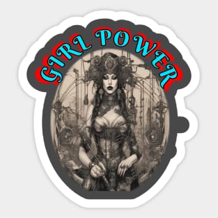 Girl Power Sticker